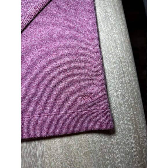 RHONE Men's Zip Up Sweater - Red - Picture 2 of 5